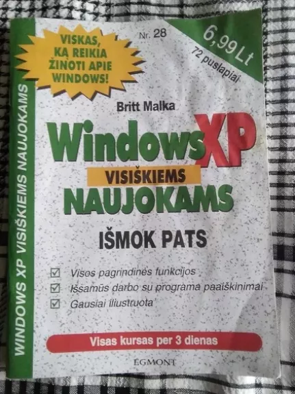 Windows XP visiškiems naujokams - Britt Malka, knyga