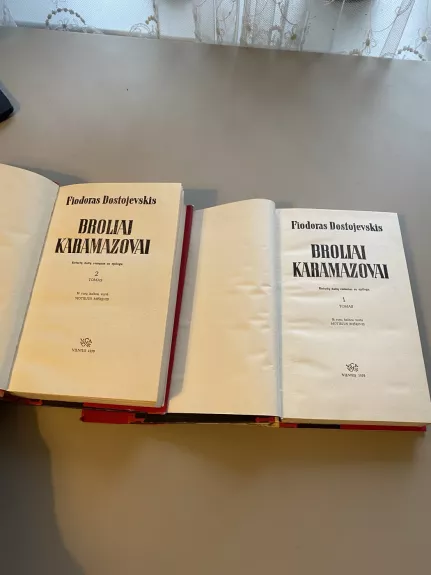 Broliai Karamazovai (2 knygos)