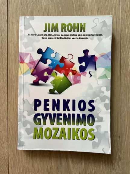 Penkios gyvenimo mozaikos - Jim Rohn, knyga