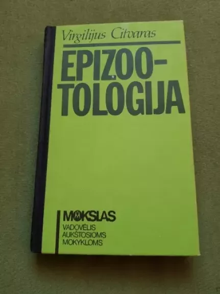 Epizootologija - Virgilijus Citvaras , knyga