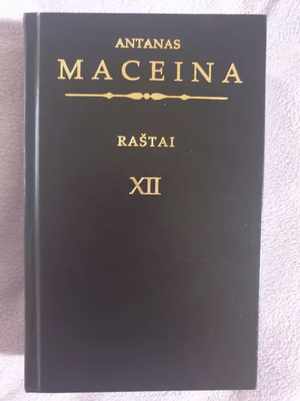 Maceina raštai XII