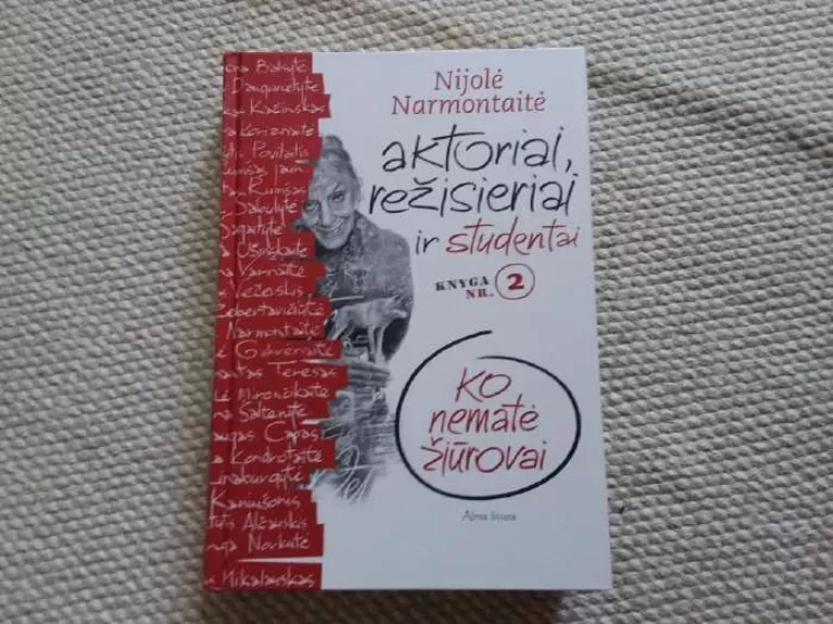 Aktoriai, režisieriai ir studentai. Knyga Nr. 2. Ko nematė žiūrovai.