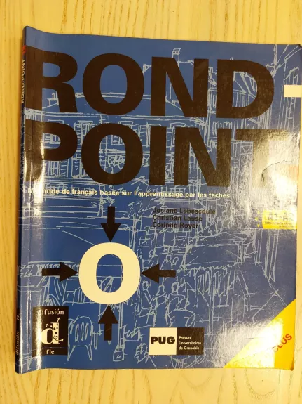 Rond Point A1-A2 CD inclus Prancūzų kalbos mokymosi knyga