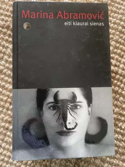 Eiti kiaurai sienas - Marina Abramovic, knyga 1