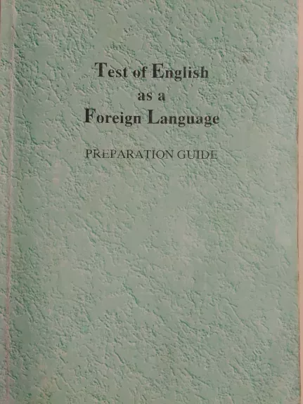 Test of English as a foreign language