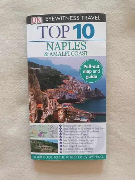 DK Eyewitness travel guide Top 10 Naples & Amalfi Coast