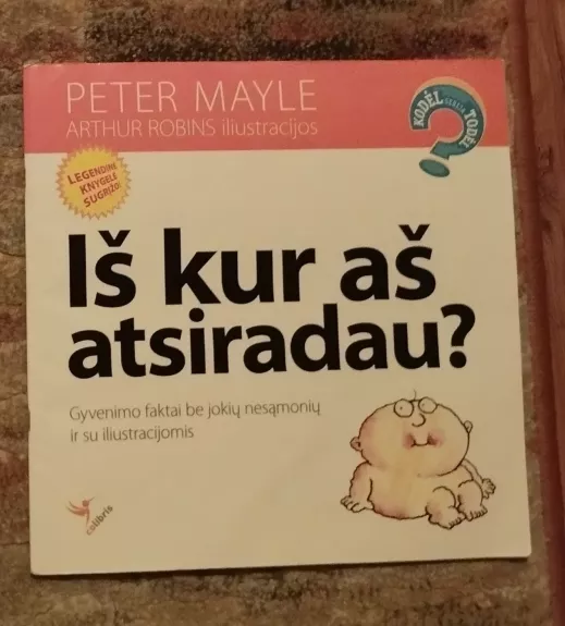 Iš kur aš atsiradau - Peter Mayle, knyga