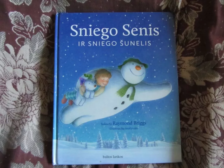 Sniego senis ir sniego šunelis - Hilary Audus, knyga