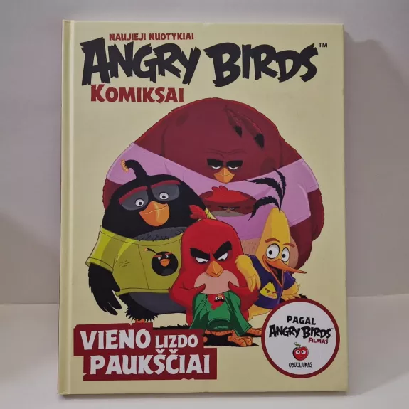 Angry Birds. Komiksai. Vieno lizdo paukščiai