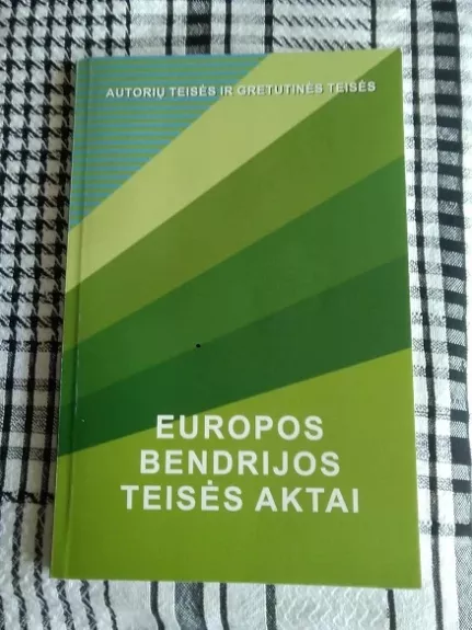 Europos bendrijos teisės aktai