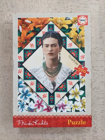 Educa dėlionė Frida Kahlo 500 - , stalo žaidimas 1