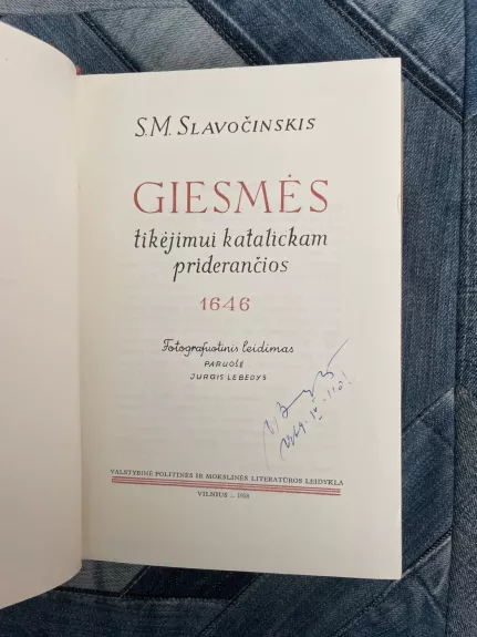 Giesmės tikėjimui katalickam priderančios