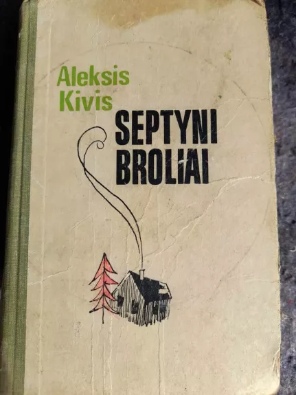 Septyni broliai - Aleksis Kivis, knyga