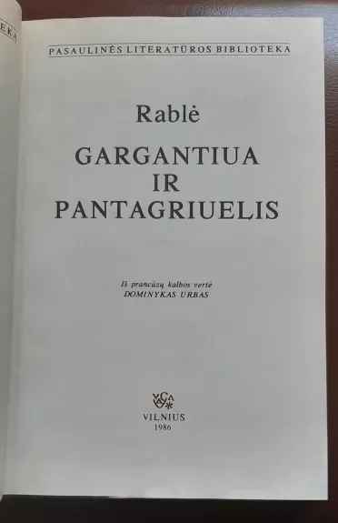 Gargantiua ir Pantagriuelis