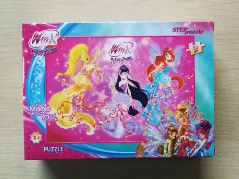 Dėlionė Puzzle 80 "Fėjos Vinksės"/5/ 80 Puzzle Winx. My Fairy Friend