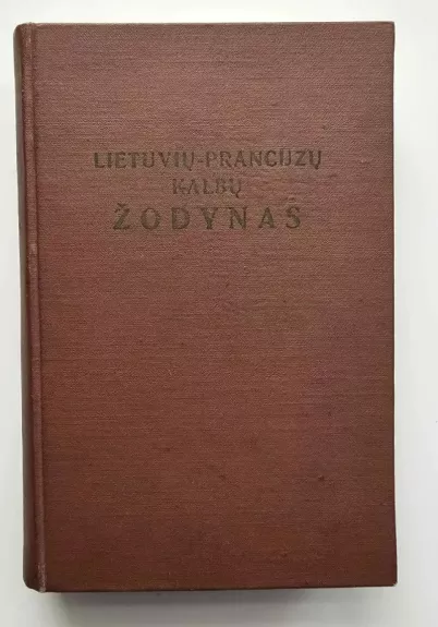 Lietuvių-prancuzų kalbų žodynas