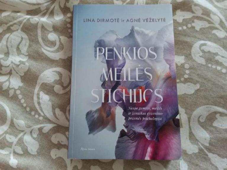 Penkios meilės stichijos - Lina Dirmotė, Agnė Vėželytė, knyga