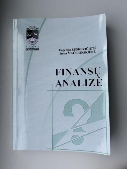 Finansų analizė - Eugenija Buškevičiūtė, Irena Mačerinskienė, knyga