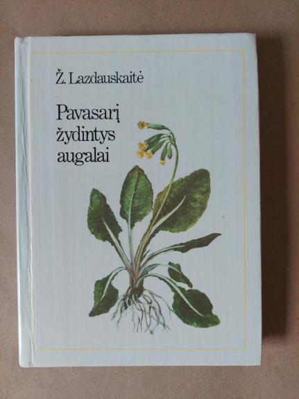 Pavasarį žydintys augalai - Živilė Lazdauskaitė, knyga