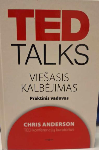 TED Talks. Viešasis kalbėjimas - Chris Anderson, knyga