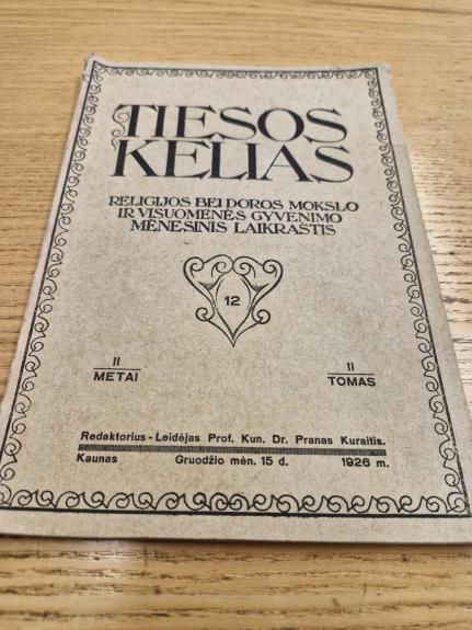 TIESOS KELIAS 1926 Nr.12
