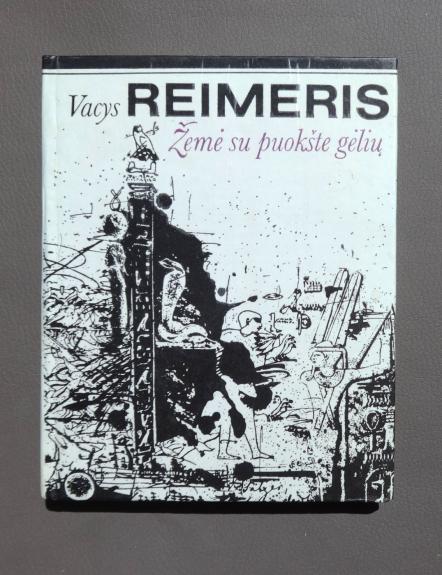 Žemė su puokšte gėlių