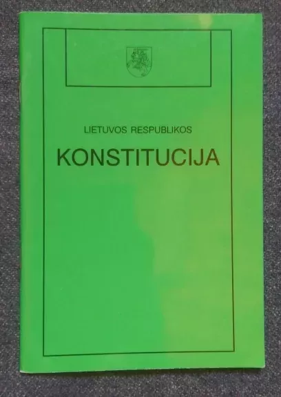 Lietuvos Respublikos konstitucija