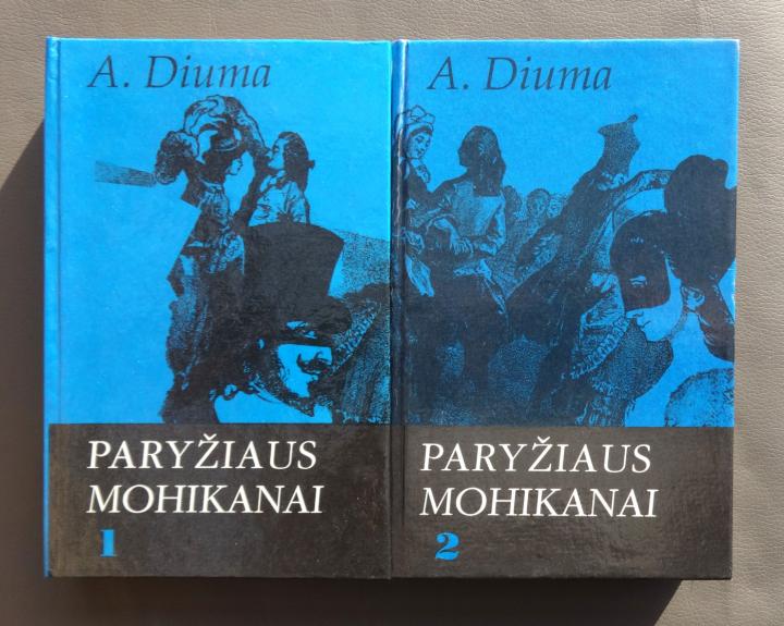 Paryžiaus Mohikanai (2 knygos)