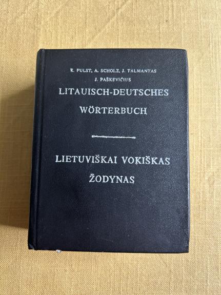 Lietuviškai vokiškas žodynas