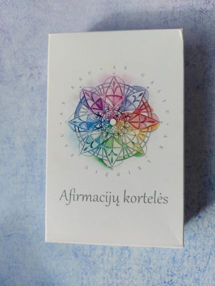 Afirmacijų kortelės - Žemyna, knyga 1