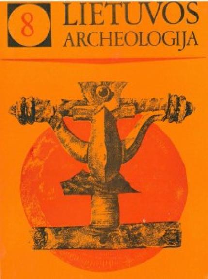 Lietuvos archeologija 8 - R. Volkaitė-Kulikauskienė, knyga