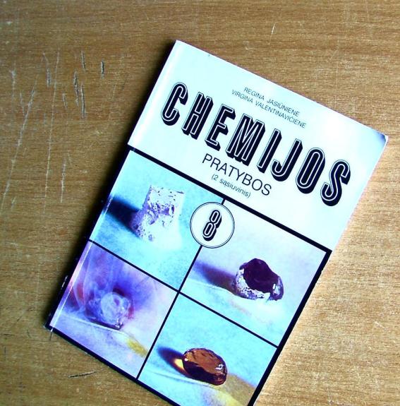 Chemijos pratybos 8 klasei (2 sąsiuvinis)