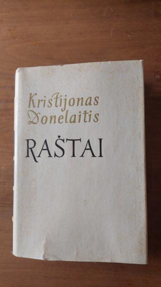 Raštai - Kristijonas Donelaitis, knyga
