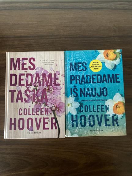 Mes dedame tašką; Mes pradedame iš naujo - Colleen Hoover, knyga