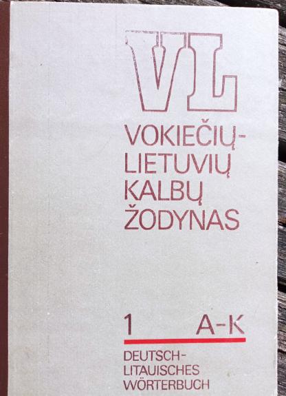 Vokiečių - Lietuvių kalbų žodynas