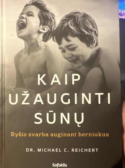 Kaip užauginti sūnų. Ryšio svarba auginant berniukus - Michael C. Reichert, knyga