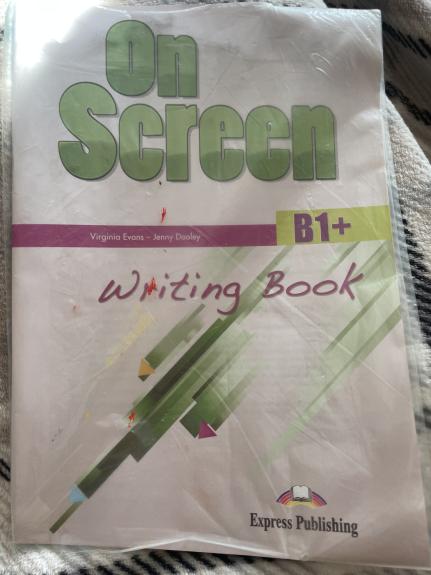 On Screen B1+. Writing book