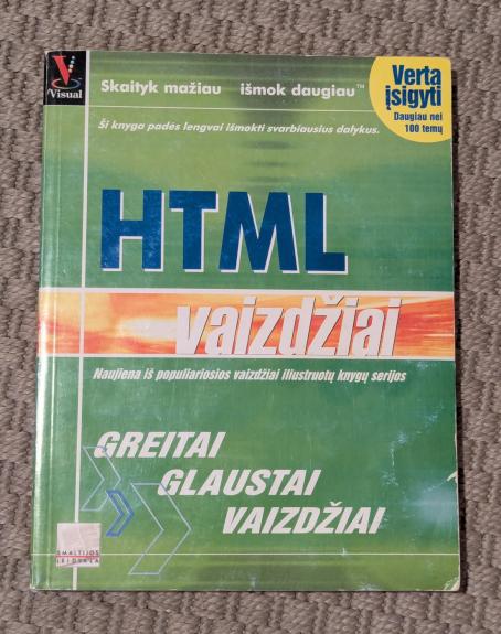 HTML vaizdžiai