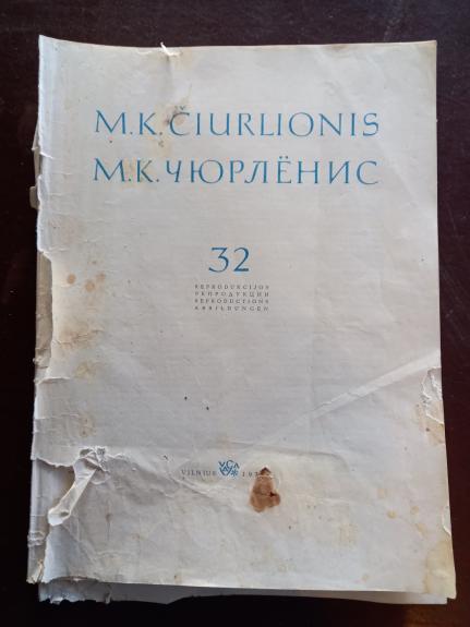 M. K. Čiurlionis. Reprodukcijos - Autorių Kolektyvas, knyga 1