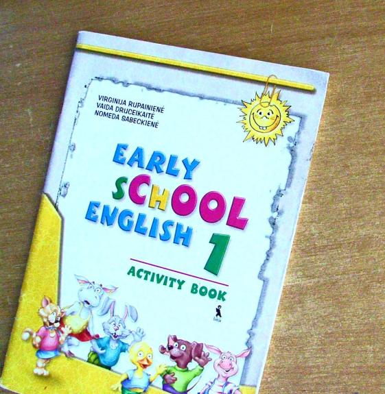 Early school english 1, activity book - Virginija Rupainienė, knyga