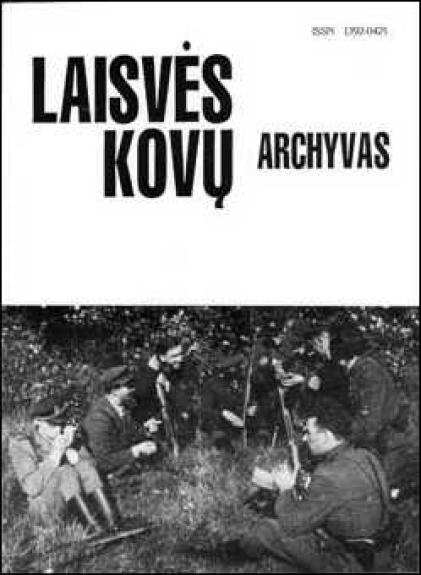Laisvės kovų archyvas (13 tomas)