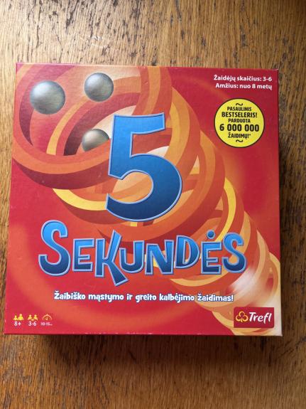 5 sekundės