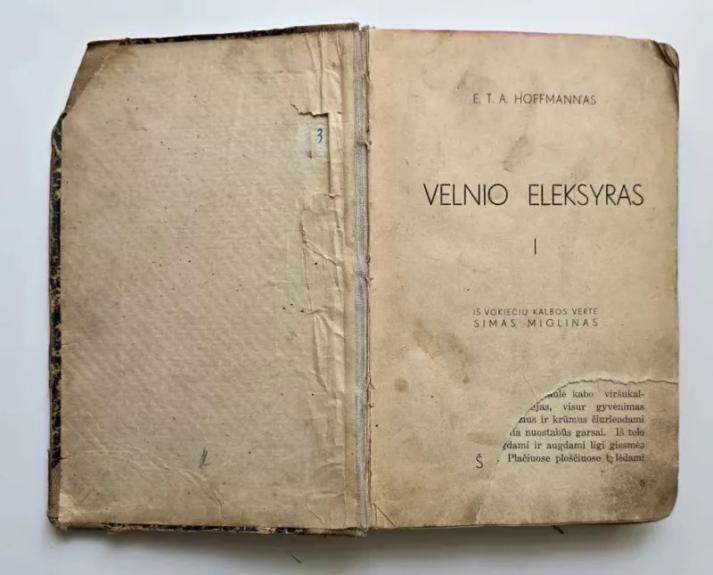Velnio eliksyras 1937