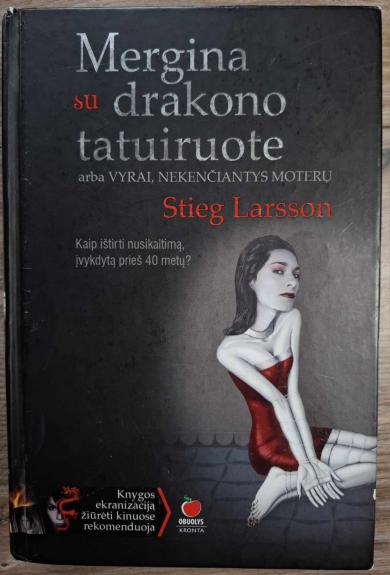Mergina su drakono tatuiruote - Stieg Larsson, knyga