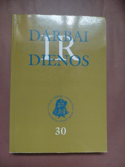 Darbai ir dienos (30 tomas) - Leonas Gudaitis, knyga 1