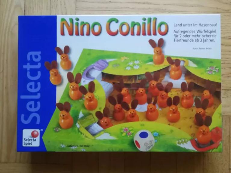 Stalo žaidimas Selecta "Nino Conillo. Kiškių namus apsėmė vanduo" / Board game Selecta Nino Conillo