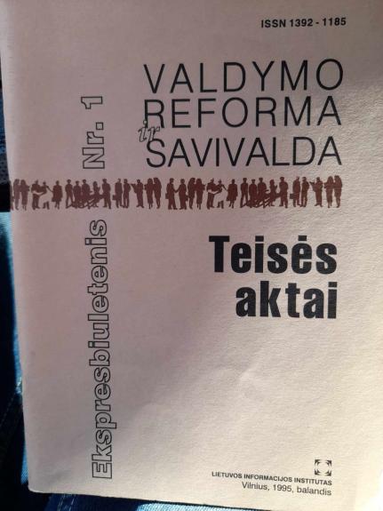 Valdymo reforma ir savivalda