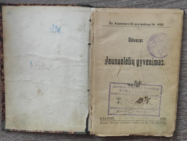 Jaunuolėlių gyvenimas