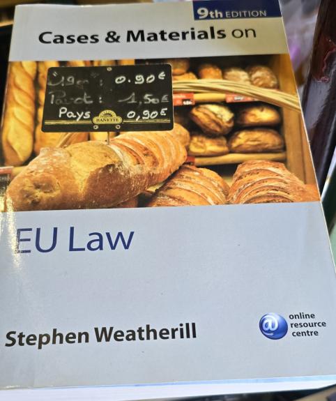 Cases & Materials on EU Law
