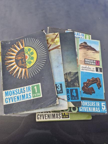 Žurnalai MOKSLAS IR GYVENIMAS 1974m.